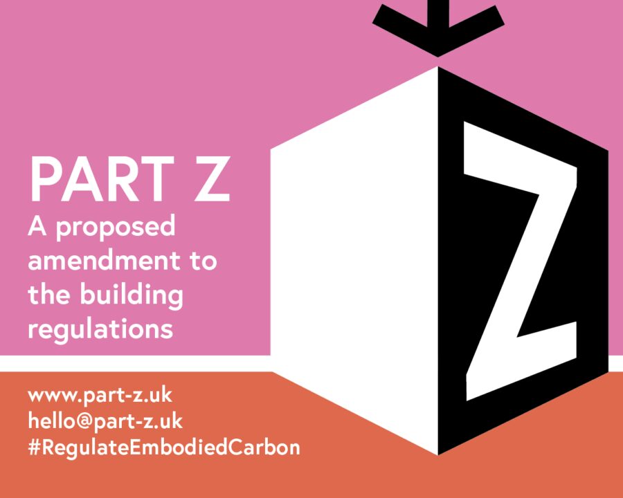 Part Z proposal for regulating embodied carbon