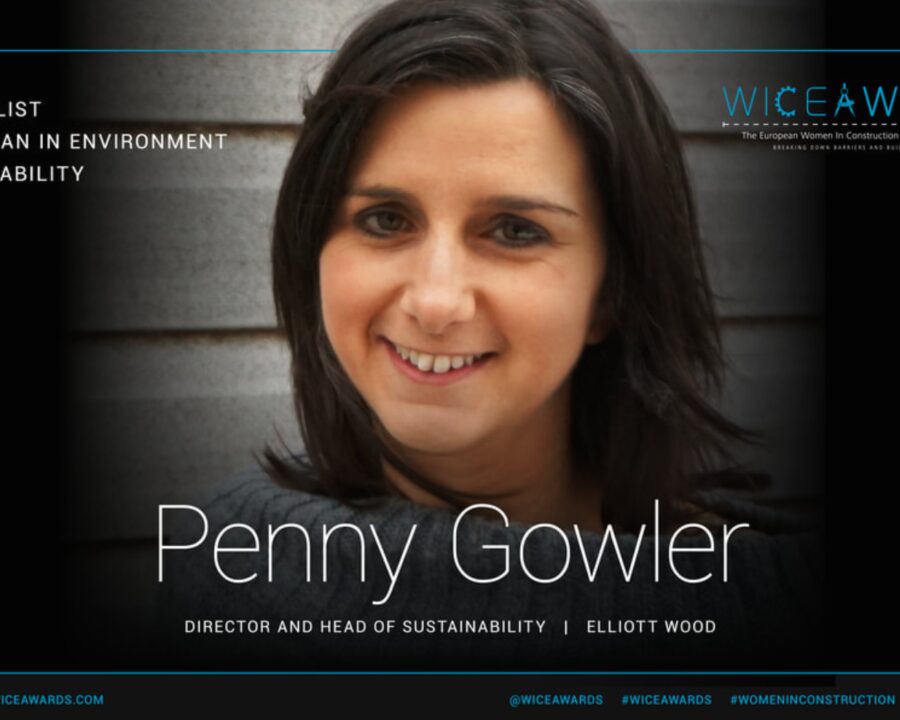 Penny Gowler named Best Woman in Environment and Sustainability at the Women In Construction & Engineering Awards