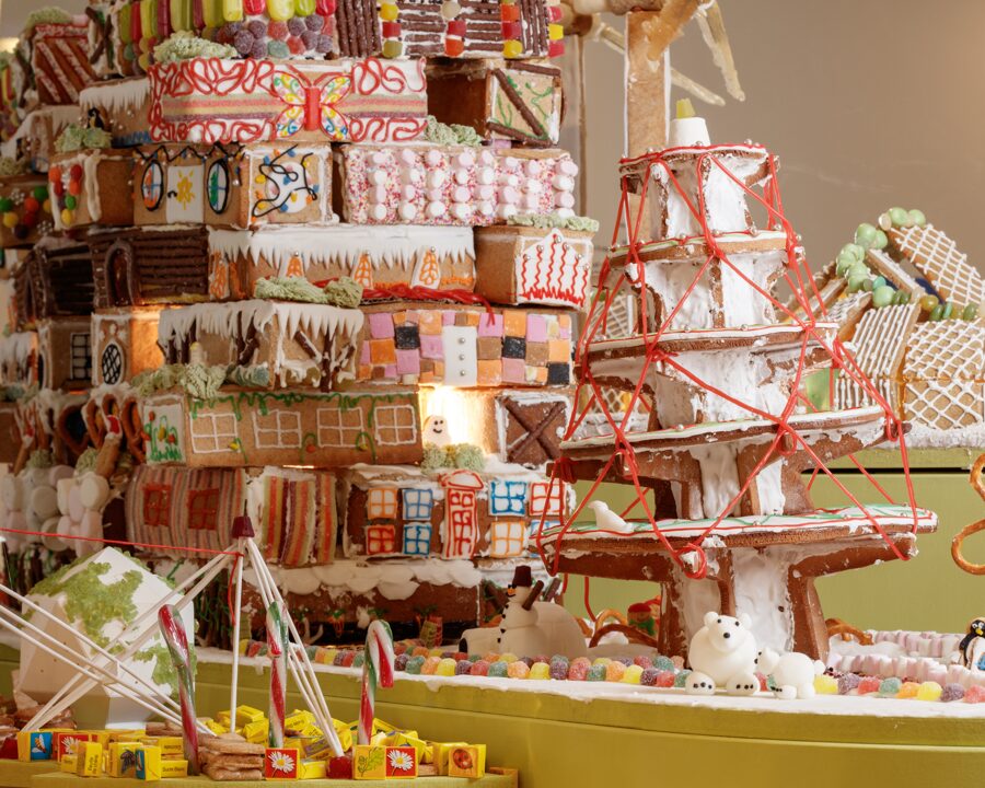 Three Sustainable Towers debuts at Gingerbread City 2022
