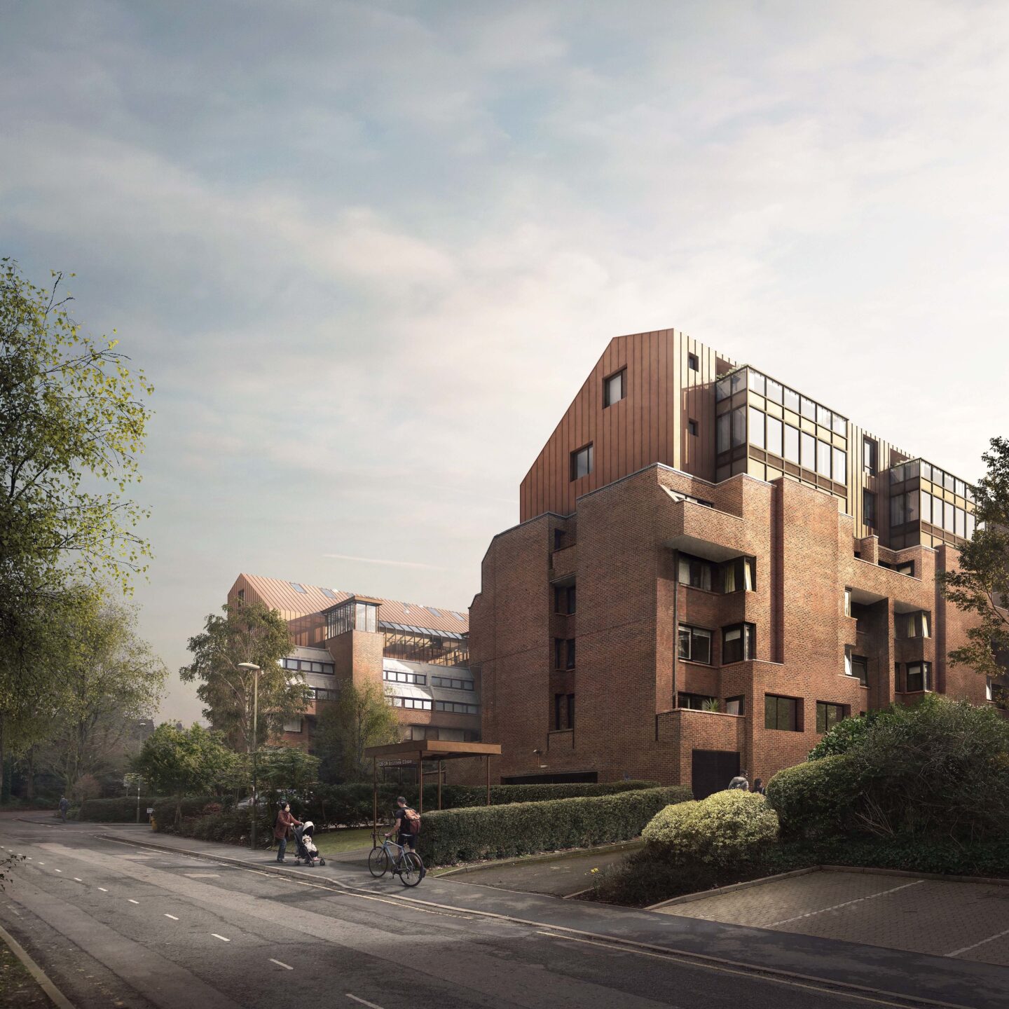 Plans submitted for rooftop flats at Golders Green estate