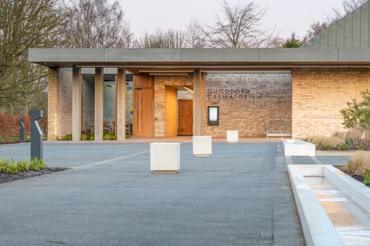 Guildford Crematorium wins SuDS Award 2022!