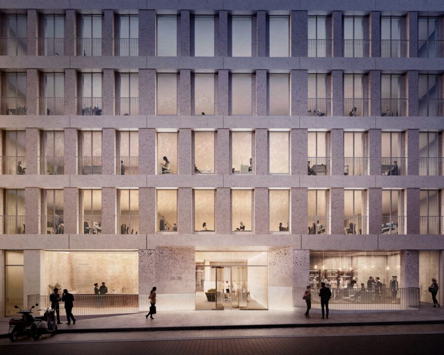 38 Berkeley Square in RIBA Journal - tall, exposed timber project achieves Sweco Building Control Approval and Fire Authority agreement